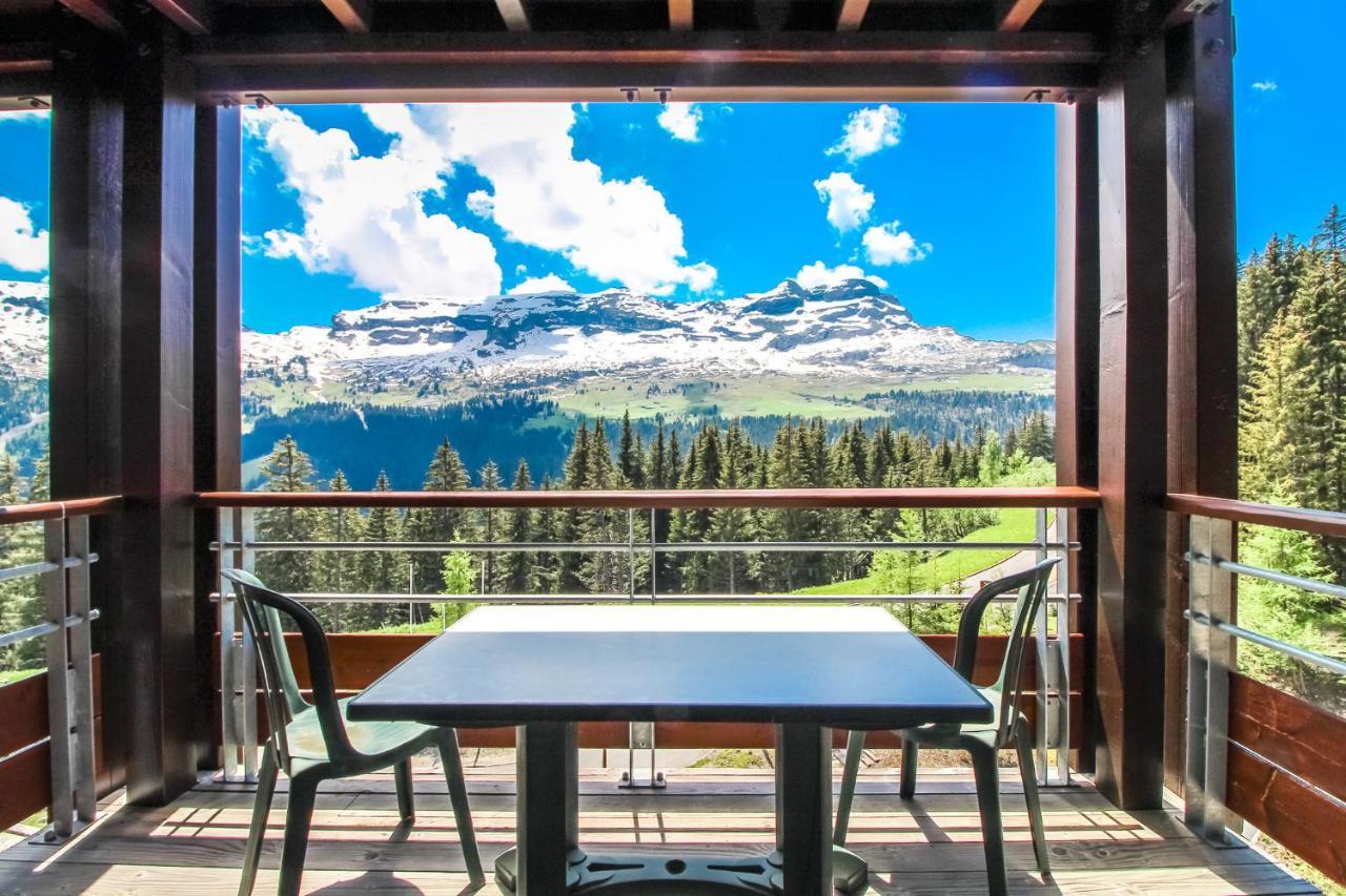 South-Facing Newly Renovated 2-Bed Apartment Les Terrasses D'Eos Flaine Bagian luar foto