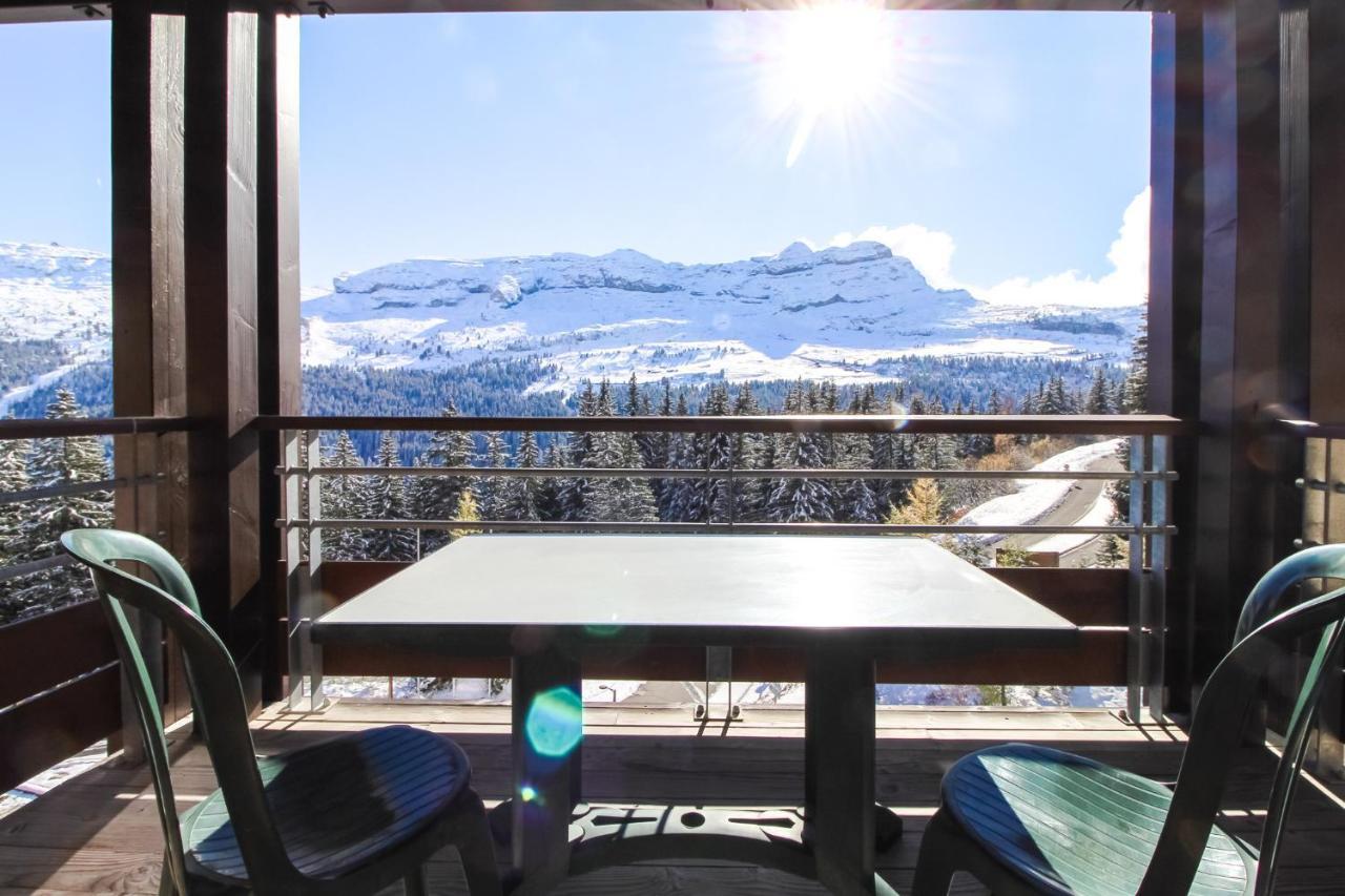 South-Facing Newly Renovated 2-Bed Apartment Les Terrasses D'Eos Flaine Bagian luar foto