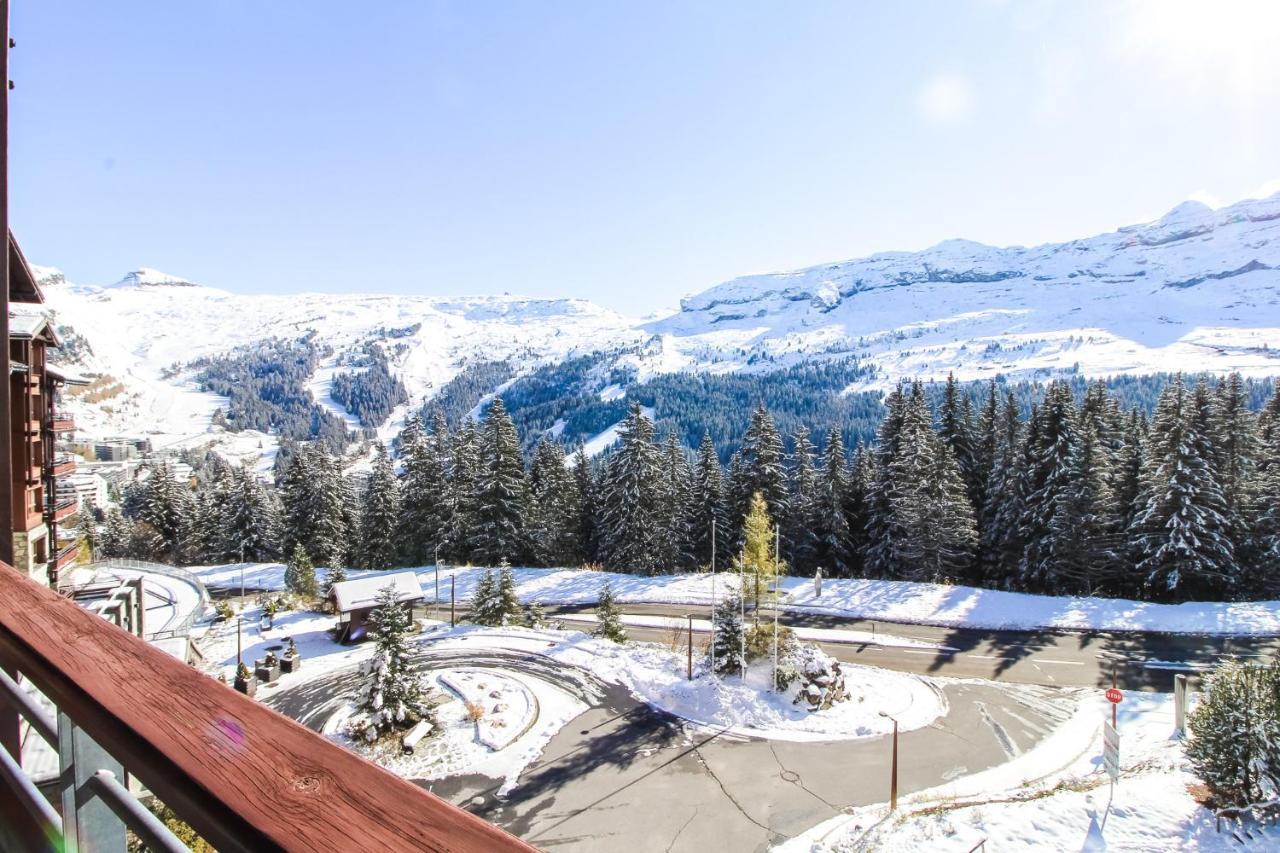 South-Facing Newly Renovated 2-Bed Apartment Les Terrasses D'Eos Flaine Bagian luar foto