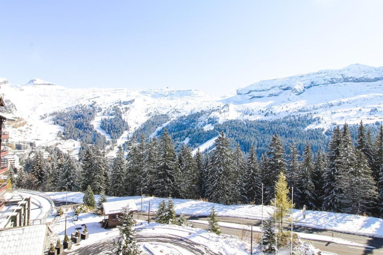 South-Facing Newly Renovated 2-Bed Apartment Les Terrasses D'Eos Flaine Bagian luar foto