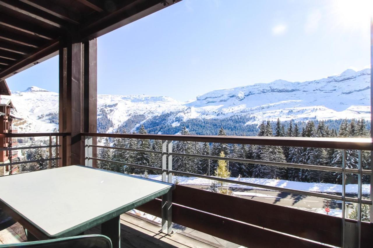 South-Facing Newly Renovated 2-Bed Apartment Les Terrasses D'Eos Flaine Bagian luar foto