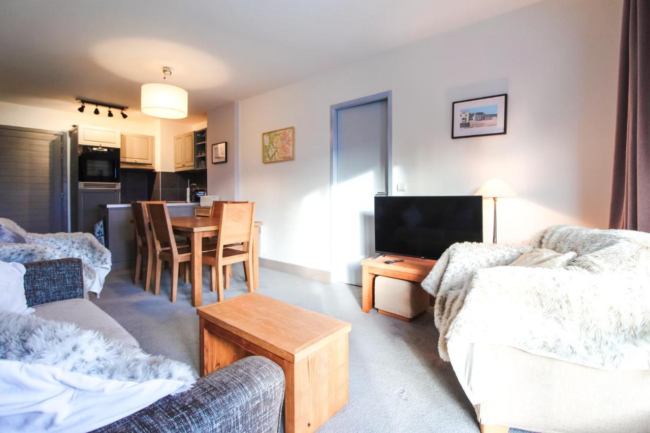 South-Facing Newly Renovated 2-Bed Apartment Les Terrasses D'Eos Flaine Bagian luar foto